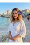 Bbatelieraccessories Blue Hawaiian Hibiscus Flower Hair Clip - Alaçatı Style Coast and Beach Accessory - 4