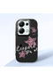 Poco M6 Pro 4g Compatible Leopard Pattern Stars Pattern Shock Absorbing Black Silicone Case with Camera Protection