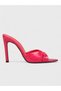 Women's Summer 11cm Thin Heeled Slippers - 233 2673 - Fuchsia Patent Leather