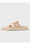 Women's Summer Flat Slippers - 230 3186 - Beige - 3