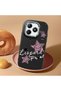 Realme C63 4G/C61 Compatible Leopard Pattern Stars Pattern Shock Absorbing Black Silicone Case with Camera Protection - 2
