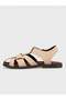Women's Summer Flat Sandals - 600 23 - Beige Suede - 3
