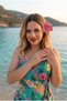 Bbatelieraccessories Alaçatı Hawaii Bodrum Fuchsia Hibiscus Exotic Flower Hair Clip - 5
