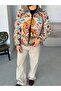 King Patterned Premium Woven Lined Coat Jacket - 6
