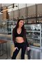 Long Sleeve Zippered Crop and Leggings Set - 4