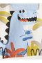 Two Mt Shop Quality Dinosaur Printed Baby Boy T-Shirt and Shorts Set - 4
