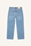 100% Cotton Baggy Fit Jean Trousers (26 Au) - 6