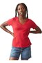 Box of 3 Premium Women's V-Neck Tee T-Shirts Roza - 4