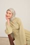 Shiny Scarf Monogram Green Beige - 2