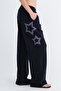 Star Patterned Shawl Collar Tracksuit Eşf10732 - 2
