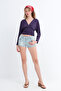 V-Neck Long Sleeve Blouse B1032 - 5