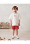 Busy Printed Children's Oversize T-Shirt Cotton Unisex - 2