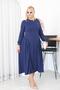 Plus Size Pleated Detailed Modal Fabric Set - 2