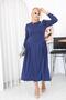 Plus Size Pleated Detailed Modal Fabric Set - 4
