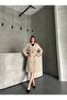 Women's Lined Belted Detailed Premium Trench Coat - 2