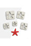 Sea Star Polymer Clay Cutting Mold,Jewelry Molds,Ornament Mold,5 Sizes,Ceramic Mold, No:451
