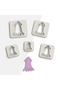 Squid Polymer Clay Cutting Mold,Jewelry Molds,Cookie Mold,5 Sizes,Ceramic Mold, No:448