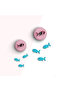 Fish Mini Polymer Clay Cutting Mold,Jewelry Molds,Cookie Cutters,Ceramic Clay Mold,No:357