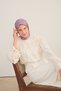 Shiny Scarf Ethnic Pattern Magenta - 5