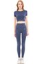 High Waist Flexible and Toning Yoga Running Sports and Casual Leggings Stelle - 6