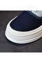 Women's Blue Lace-Up Sneakers - 5