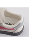 Women's White Sports Lace-Up Sneakers - 5