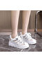 Women's Glitter Platform Sneakers - 4