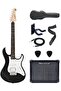 Pacifica 012 Elektro Gitar (Black) Set