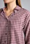 Regular Fit Classic Collar Checkered Flannel Long Sleeve Shirt F9082Ax26Au - 4