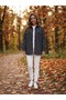Anthracite Plain Lumberjack Shirt Jacket
