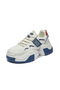 Women's Chunky Lace-Up Sneakers - 3