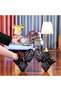 Women's Metallic Platform Lace-Up Sneakers - 4