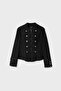 Peplum button jacket - 6