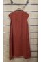 Italian Short Linen Dress Plain Pattern - 5