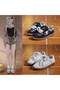 Women's Dalmatian Lace-Up Sneakers - 8
