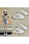 Women's Chunky Lace-Up Sneakers - 2