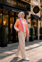 Bomber Jacket-Orange - 2