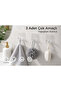 3 Pieces of Adhesive Multi-Purpose Hooks |   Cable Holder - 5