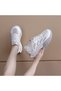 Women's Cutout Mesh Sports Lace-Up Sneakers