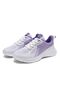 Women's Purple Sports Lace-Up Sneakers - 4