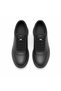Men's Black Genuine Leather Breathable Micro-Cooled Sole Casual Shoes - 4