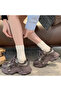 Women's Mesh Chunky Running Lace-Up Sneakers - 5
