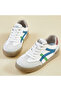 Women's Blue Striped Sneakers - 6