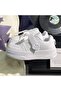 Women's Cream Heart Chunky Velcro Sneakers - 6
