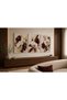 Borda Cream Color Flowers 3-Piece Painting Set, Wall Decoration