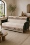Multi-Purpose Modern Bohemian Velvet Sofa Cover,Sofa Bed Cover Picnic Cover Tablecloth Non-Slip Sponge-Backed - 2