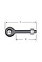 Glb-Stl41414 Bolt with Hole and Eye M10 - 50 Pieces - 2