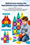 Magnetic Mini Building Blocks with Metal Box 49 Pieces Educational Stem Toy 3.75 cm - 5