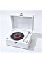 Retro Portable CD Player with Remote Control, Built‑in Speaker Bluetooth USB AUX Music Player for Home Gift - 3