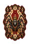 Sdt Spider Themed Woven Base Decorative Carpet Sdtamour4085 - 2